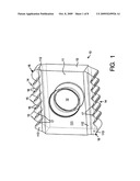 METHOD OF MACHINING CRANKSHAFTS AND A CRANKSHAFT MACHINING TOOL INSERT THEREFOR diagram and image