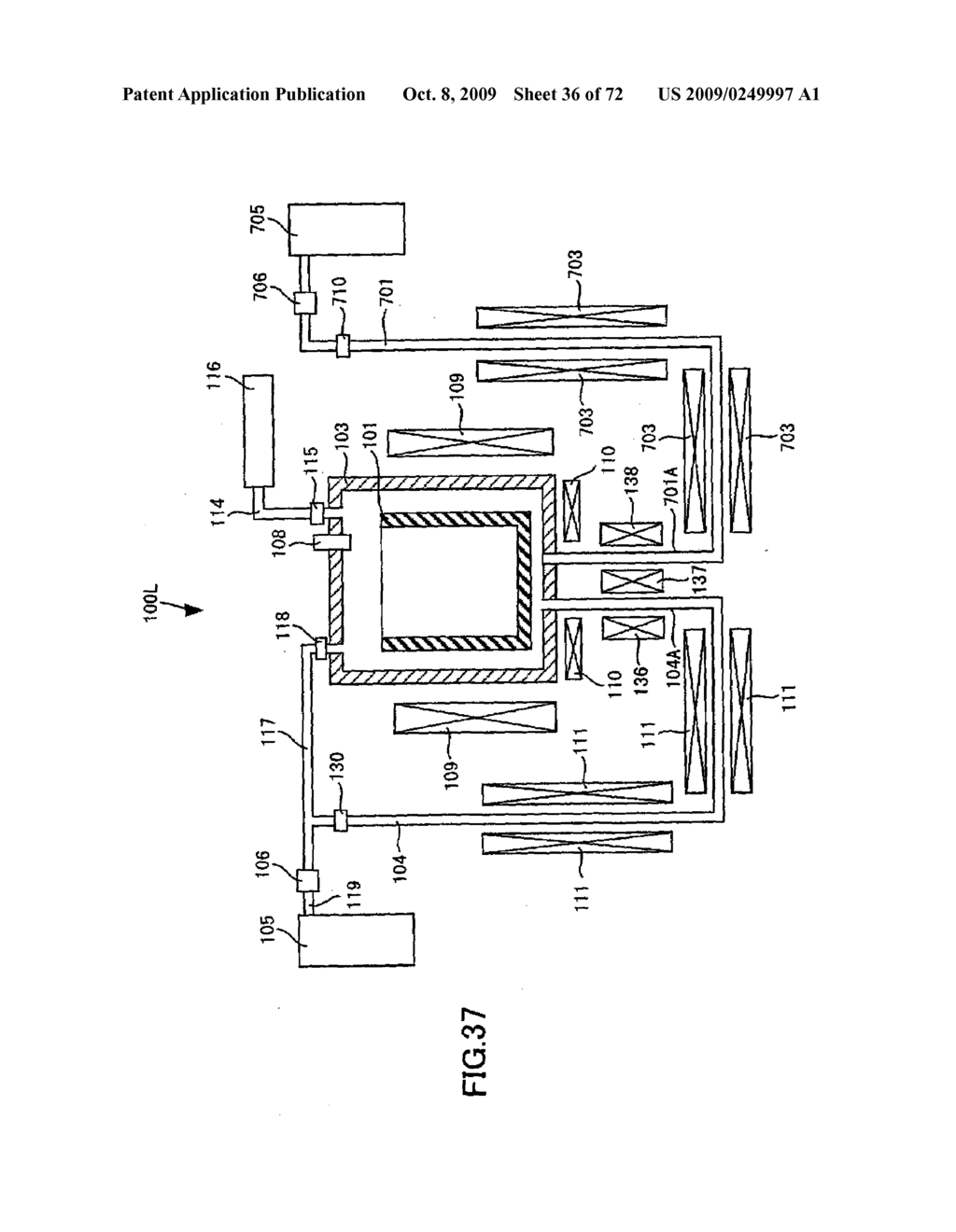 METHOD OF PRODUCING GROUP III NITRIDE CRYSTAL, APPARATUS FOR PRODUCING GROUP III NITRIDE CRYSTAL, AND GROUP III NITRIDE CRYSTAL - diagram, schematic, and image 37