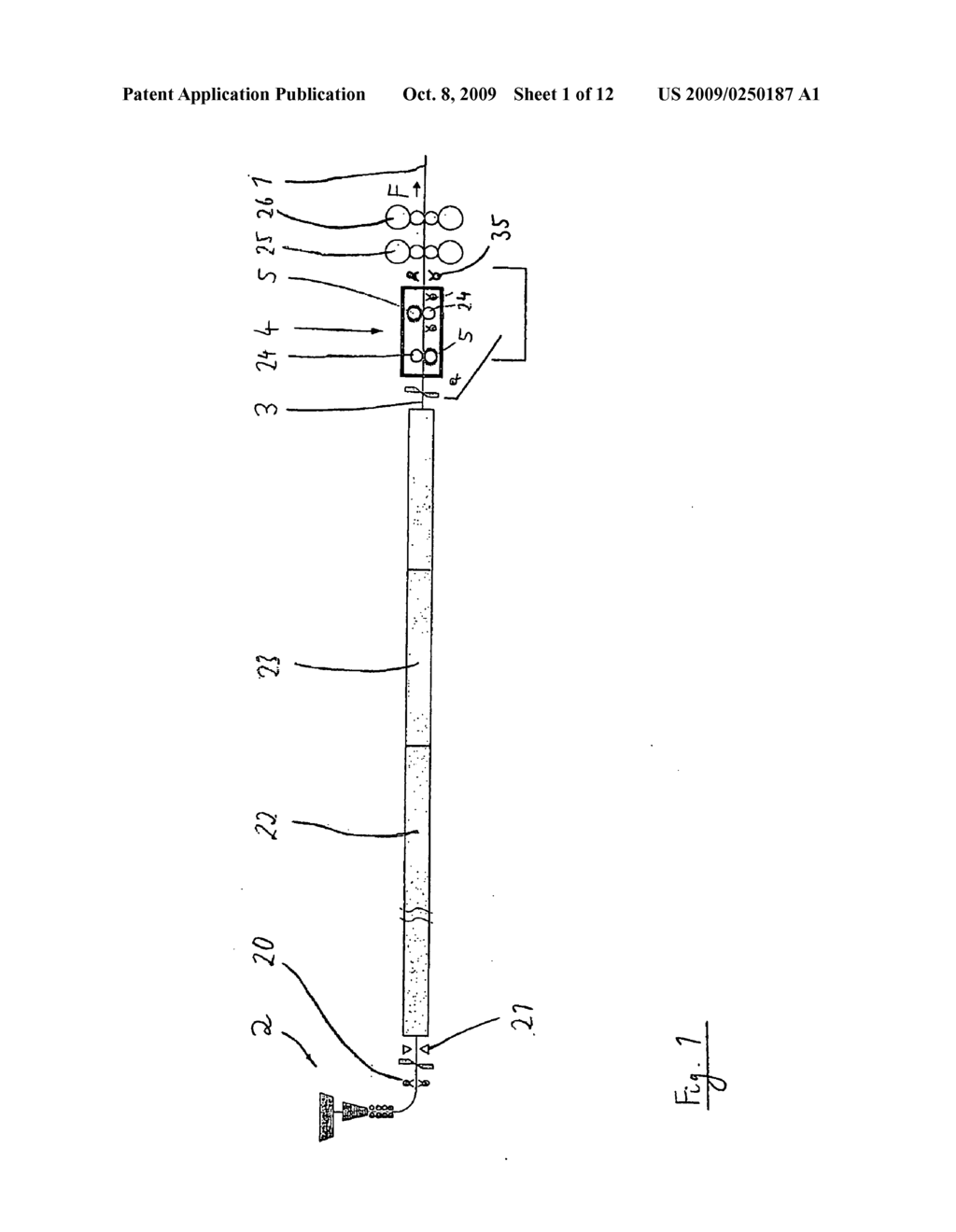 Device for Producing a Metal Strip by Continuous Casting - diagram, schematic, and image 02