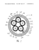 METAL SHEATHED CABLE ASSEMBLY diagram and image