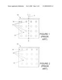 Connections for electronic devices on double-sided circuit board diagram and image