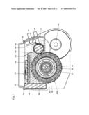 DRIVE DEVICE FOR HYBRID VEHICLE diagram and image