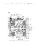 DRIVE DEVICE FOR HYBRID VEHICLE diagram and image