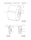 SUPPLY PACKAGE FOR USE IN AN APPARATUS FOR DISPENSING SHEET MATERIAL AND AN APPARATUS FOR DISPENSING SHEET MATERIAL diagram and image