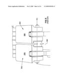 Swing hammer for particulate size reduction system diagram and image