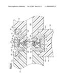 Fluid device mounting structure diagram and image