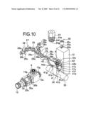 Fluid device mounting structure diagram and image