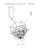 OPTICAL FIBER ASSEMBLY WRAPPED ACROSS ROLL-NOD GIMBAL AXES IN A DIRCM SYSTEM diagram and image