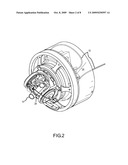 OPTICAL FIBER ASSEMBLY WRAPPED ACROSS ROLL-NOD GIMBAL AXES IN A DIRCM SYSTEM diagram and image