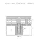 SIMULTANEOUS BURIED STRAP AND BURIED CONTACT VIA FORMATION FOR SOI DEEP TRENCH CAPACITOR diagram and image