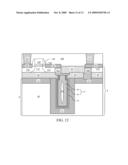 SIMULTANEOUS BURIED STRAP AND BURIED CONTACT VIA FORMATION FOR SOI DEEP TRENCH CAPACITOR diagram and image