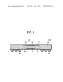 Semiconductor package having thermal stress canceller member diagram and image