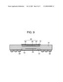 Semiconductor package having thermal stress canceller member diagram and image