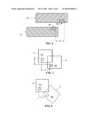 Template Having Alignment Marks Formed of Contrast Material diagram and image