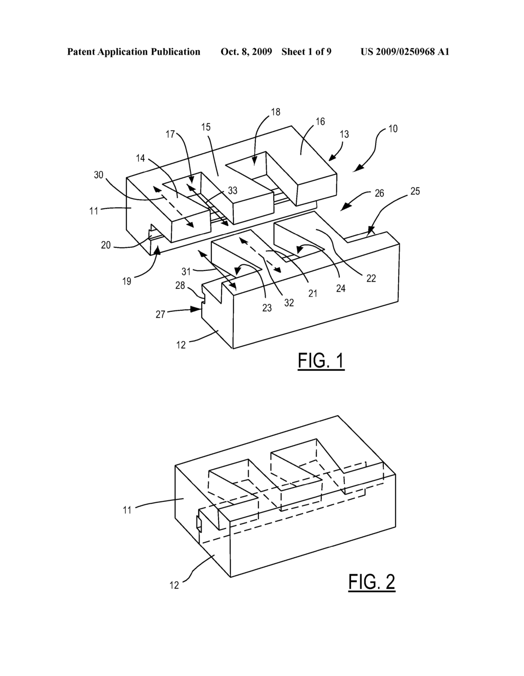 Tapered Interlock Retention System for Foam Overlays - diagram, schematic, and image 02