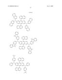 Organic electroluminescent device utilizing organic electroluminescent compounds diagram and image