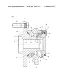 A Sensor Holder And A Wheel Bearing Apparatus Incorporated With A Wheel Speed Detecting Apparatus diagram and image