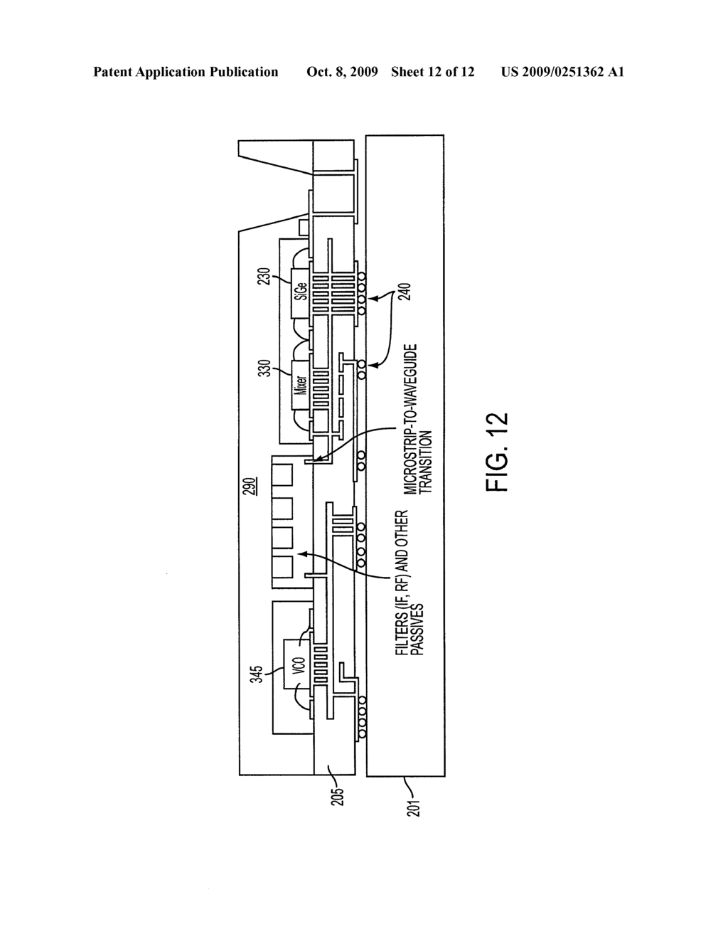 THREE DIMENSIONAL INTEGRATED AUTOMOTIVE RADARS AND METHODS OF MANUFACTURING THE SAME - diagram, schematic, and image 13