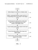 SYSTEMS AND METHODS FOR CONTROLLING AN ELECTRONIC DEVICE VIA A TOUCH PANEL diagram and image