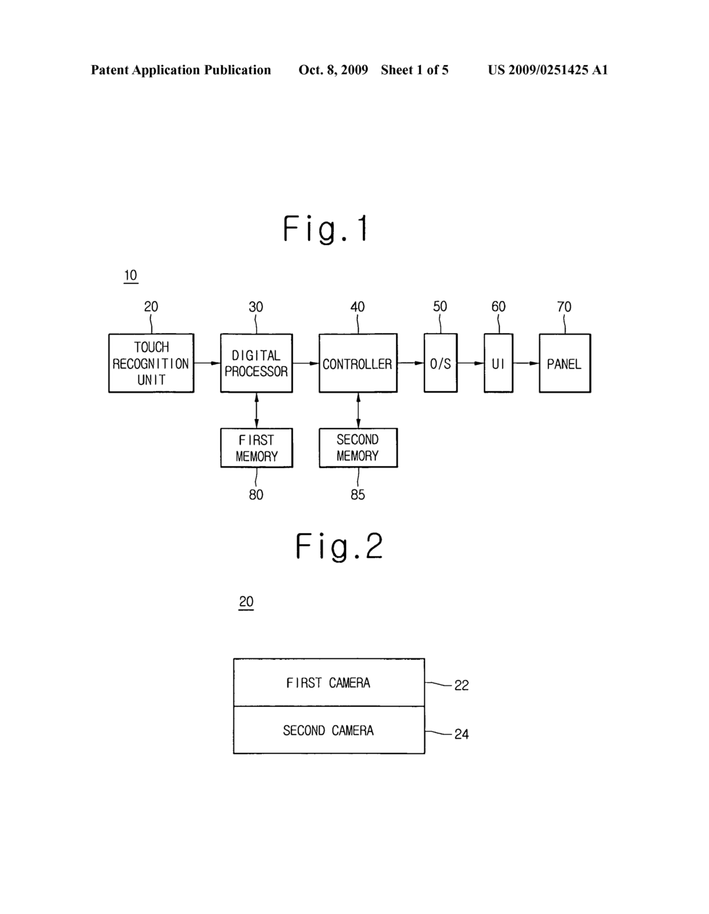 Multi-touch system and driving method thereof - diagram, schematic, and image 02