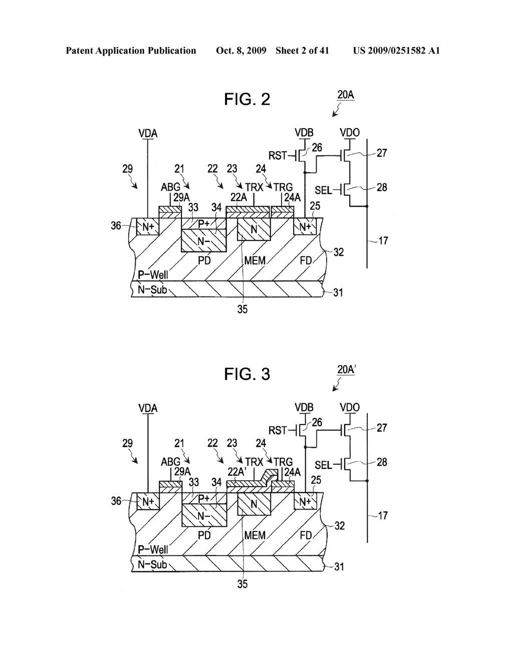 SOLID STATE IMAGING DEVICE, DRIVING METHOD OF THE SOLID STATE IMAGING DEVICE, AND ELECTRONIC EQUIPMENT - diagram, schematic, and image 03