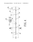 LED flexible rod light device and process for manufacturing same diagram and image