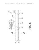 LED flexible rod light device and process for manufacturing same diagram and image