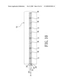 LED flexible rod light device and process for manufacturing same diagram and image