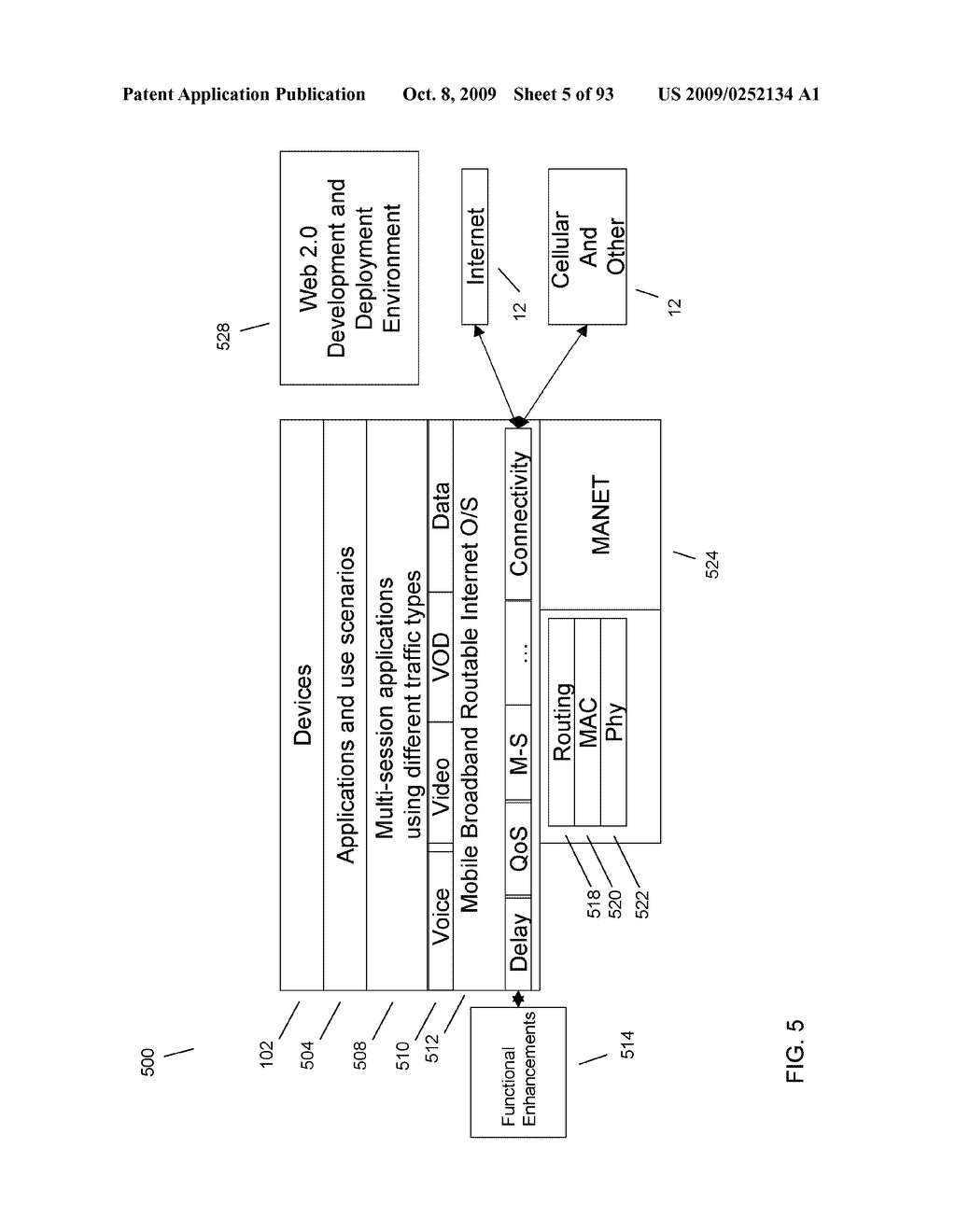 METHODS AND SYSTEMS FOR A MOBILE, BROADBAND, ROUTABLE INTERNET - diagram, schematic, and image 06