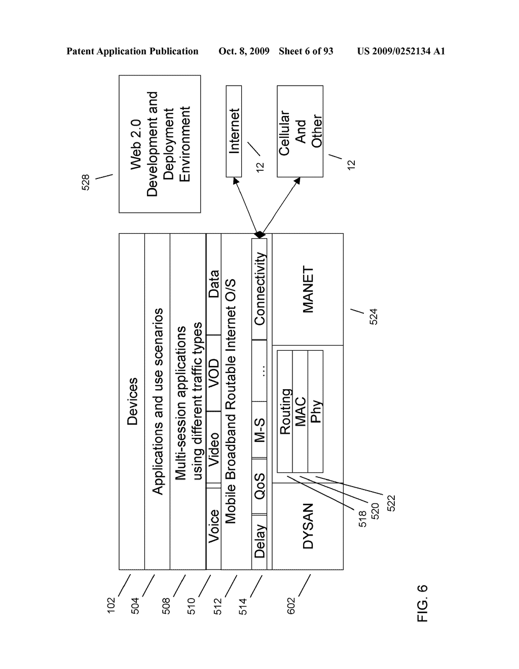 METHODS AND SYSTEMS FOR A MOBILE, BROADBAND, ROUTABLE INTERNET - diagram, schematic, and image 07