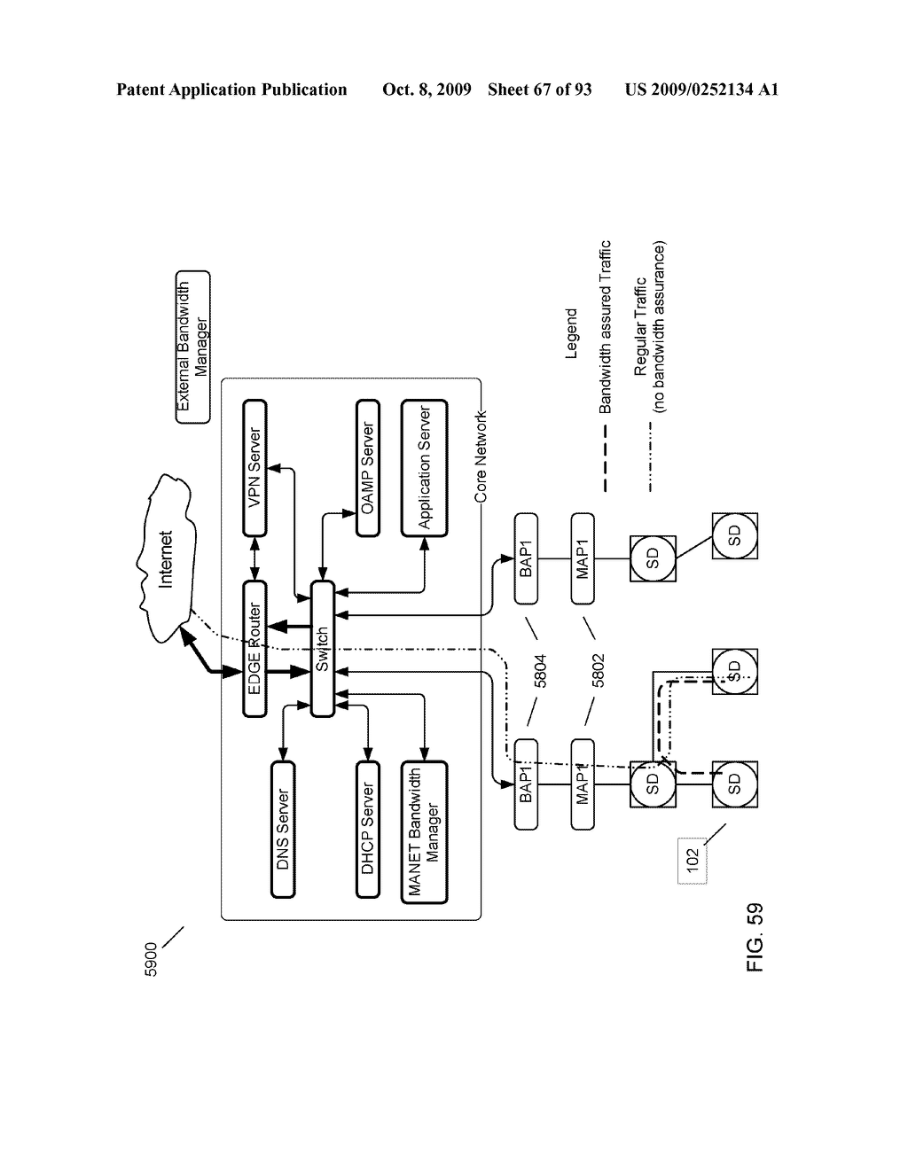 METHODS AND SYSTEMS FOR A MOBILE, BROADBAND, ROUTABLE INTERNET - diagram, schematic, and image 68