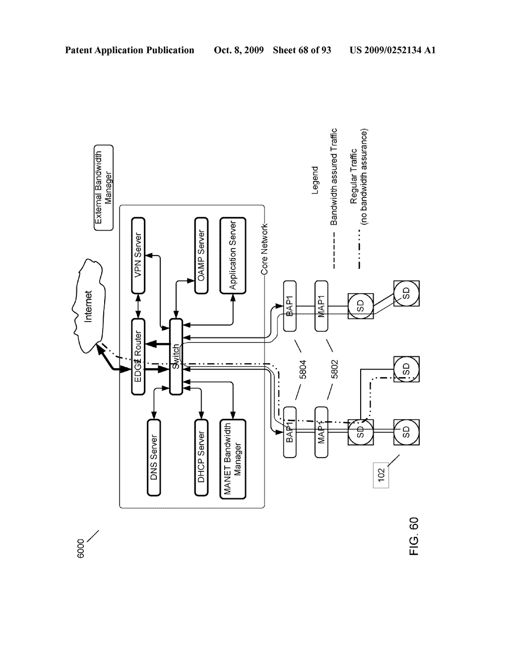 METHODS AND SYSTEMS FOR A MOBILE, BROADBAND, ROUTABLE INTERNET - diagram, schematic, and image 69