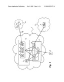 Method of setting up a call in an internet protocol multimedia subsystem network diagram and image