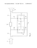 METHOD OF LIMITING THE MAXIMUM PERMITTED SOUND VOLUME IN AN EARPHONE, AND AN EARPHONE FOR CARRYING OUT THE METHOD diagram and image