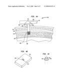 BONE CONDUCTION DEVICES GENERATING TANGENTIALLY-DIRECTED MECHANICAL FORCE USING A LINEARLY MOVING MASS diagram and image