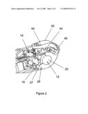 Battery compartment door diagram and image