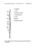 Ribbon transducer with improved dispersion, excursion and distortion characteristics diagram and image