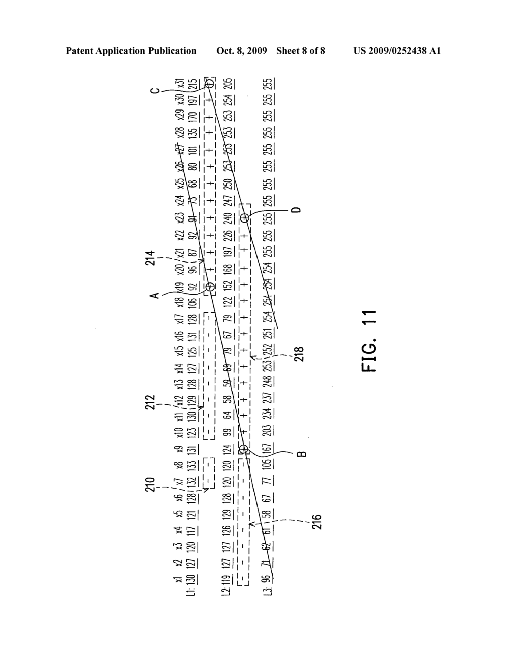 METHOD AND DEVICE FOR IMAGE INTERPOLATION CHARACTERISTIC PROCESSING DEVICE AND IMAGE INTERPOLATION DEVICE USING THE SAME - diagram, schematic, and image 09