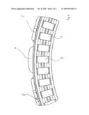 AXIAL BEARING WITH AN AXIAL ANGLE DISK WITH A SECURING TAB PRODUCING A SECURED MOUNTING AND CARRIER WITH SUCH AN AXIAL BEARING diagram and image