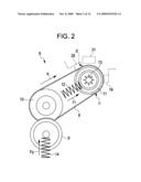 FIXING DEVICE AND IMAGE FORMING APPARATUS EQUIPPED WITH THE FIXING DEVICE diagram and image