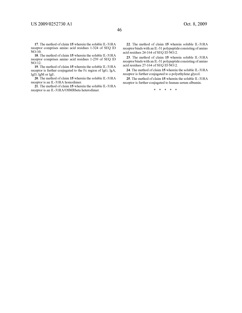 METHODS OF TREATING SKIN DISORDERS USING AN IL-31RA ANTAGONIST - diagram, schematic, and image 47