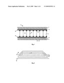 METHOD FOR THE PRODUCTION OF A SANDWICH COMPONENT HAVING A HONEYCOMB CORE AND THE SANDWICH COMPONENT OBTAINED IN THIS WAY diagram and image