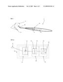 Device for regulating eating by measuring potential diagram and image