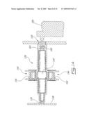 Blower wheel assembly having a dynamic seal member for providing an air seal on rotation of a blower wheel diagram and image