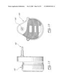 Blower wheel assembly having a dynamic seal member for providing an air seal on rotation of a blower wheel diagram and image