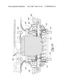 Blower wheel assembly having a dynamic seal member for providing an air seal on rotation of a blower wheel diagram and image