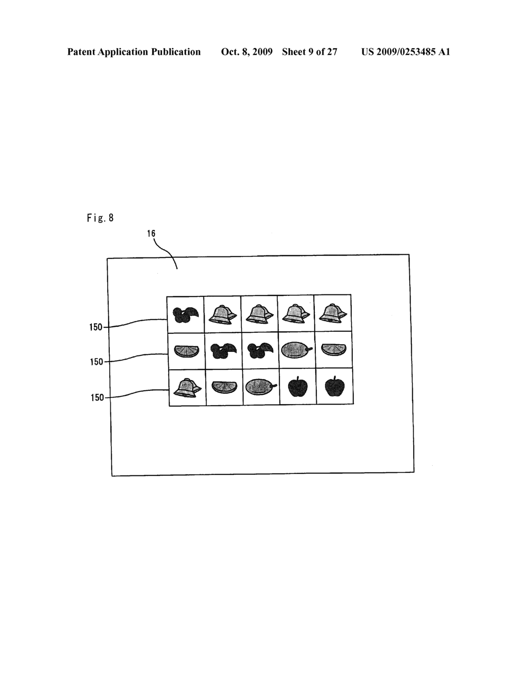 Gaming System Having Large Display and Plural Gaming Machines - diagram, schematic, and image 10