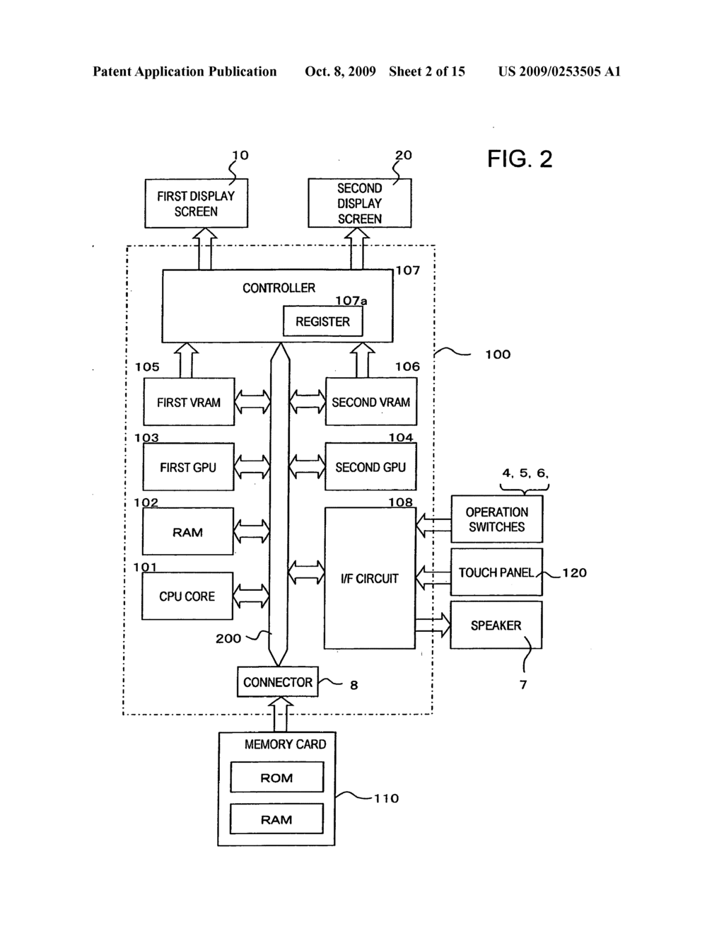 Method for controlling selection of multiple objects displayed on a display device - diagram, schematic, and image 03