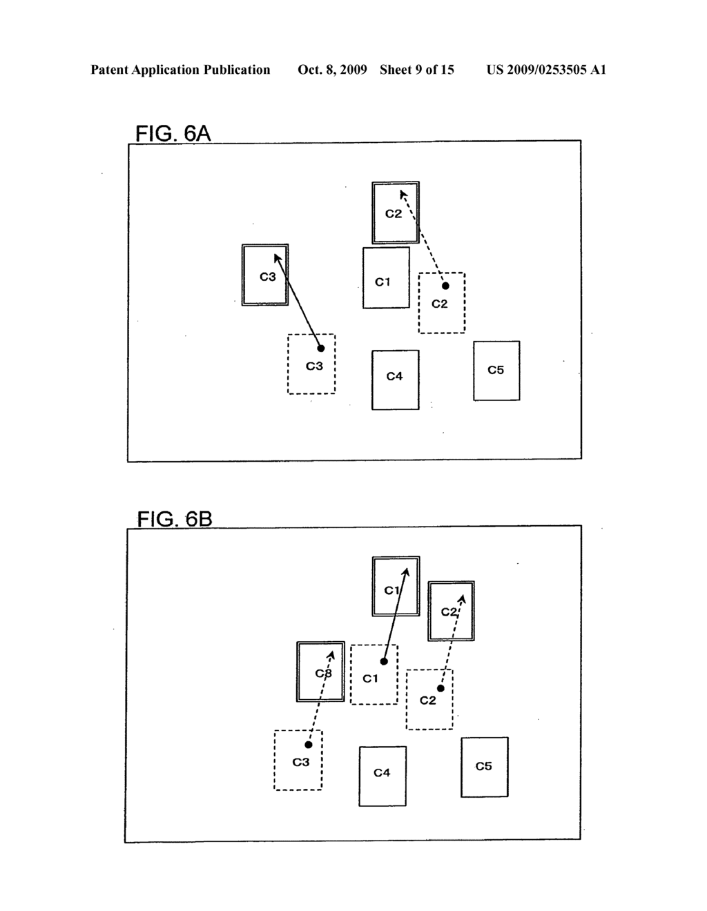 Method for controlling selection of multiple objects displayed on a display device - diagram, schematic, and image 10