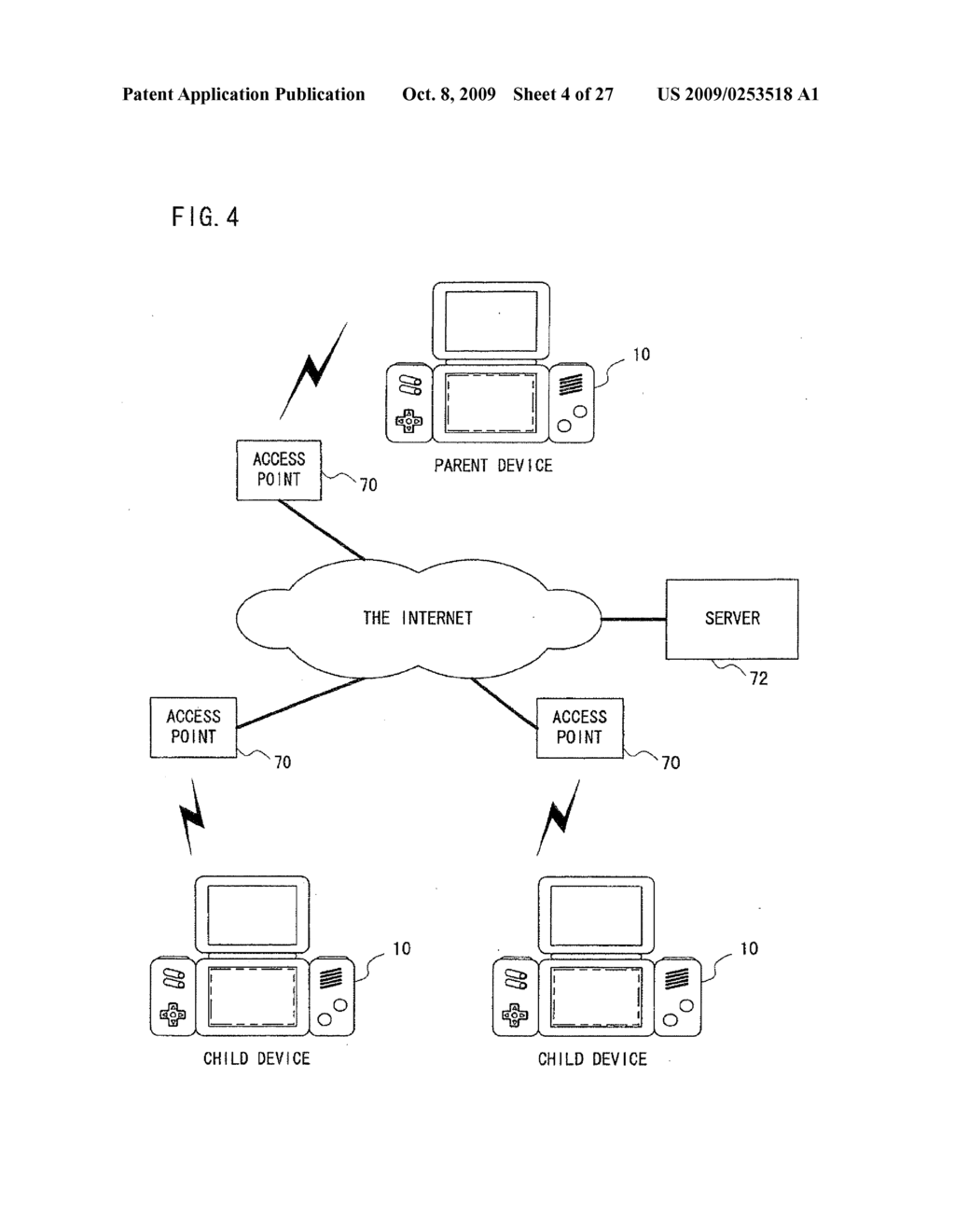 COMMUNICATION GAME SYSTEM, GAME APPARATUS, SERVER, STORAGE MEDIUM STORING A PROGRAM, AND GAME CONTROL METHOD - diagram, schematic, and image 05